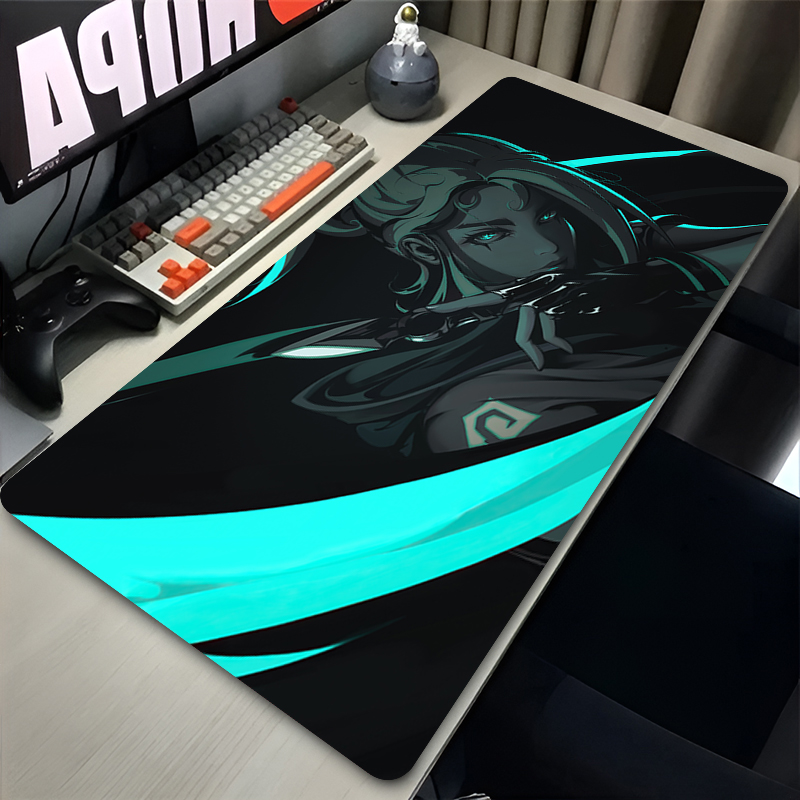 Gaming Keyboard He - Mouse Pad Hot Game Valorant Jett