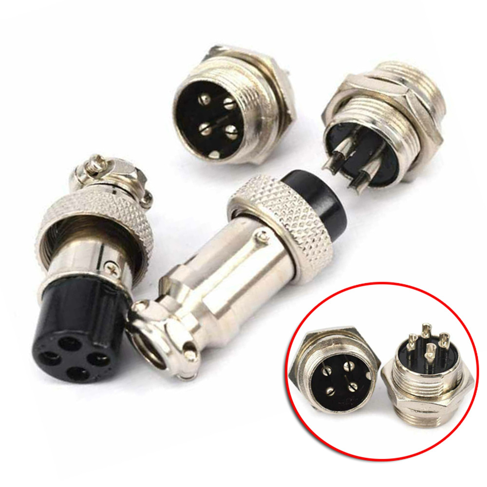 GX16-4 4-Pin Aviation Connecto - Aviator Connector Kit review and price