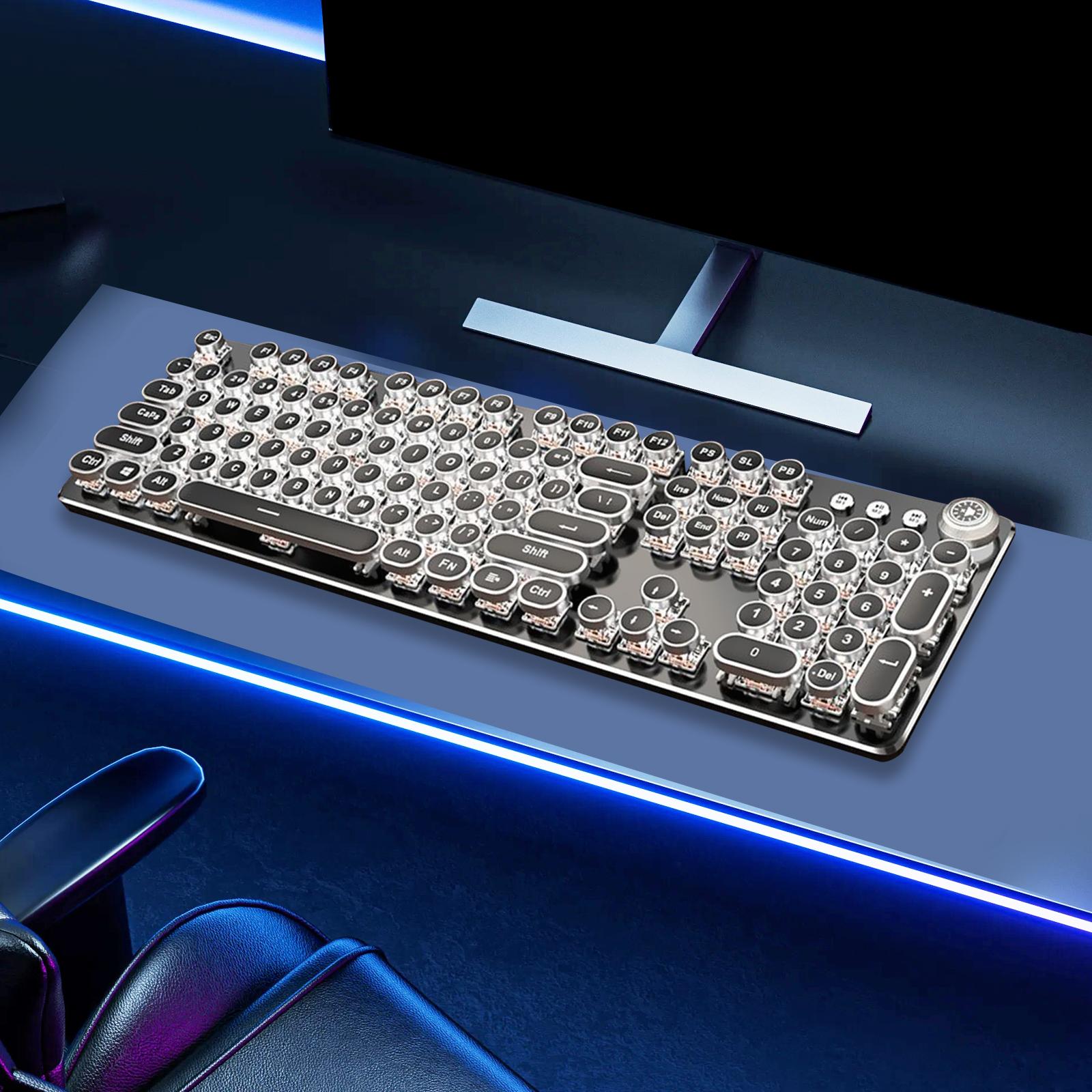Mechanical Gaming Keyboard USB - Gaming Keyboard Typewriter review and price