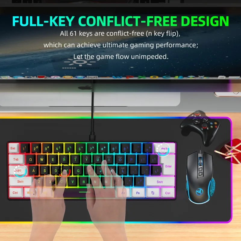 Keyboard and Mouse 60% Compute - Gaming Keyboard And Mouse For Xbox review and price