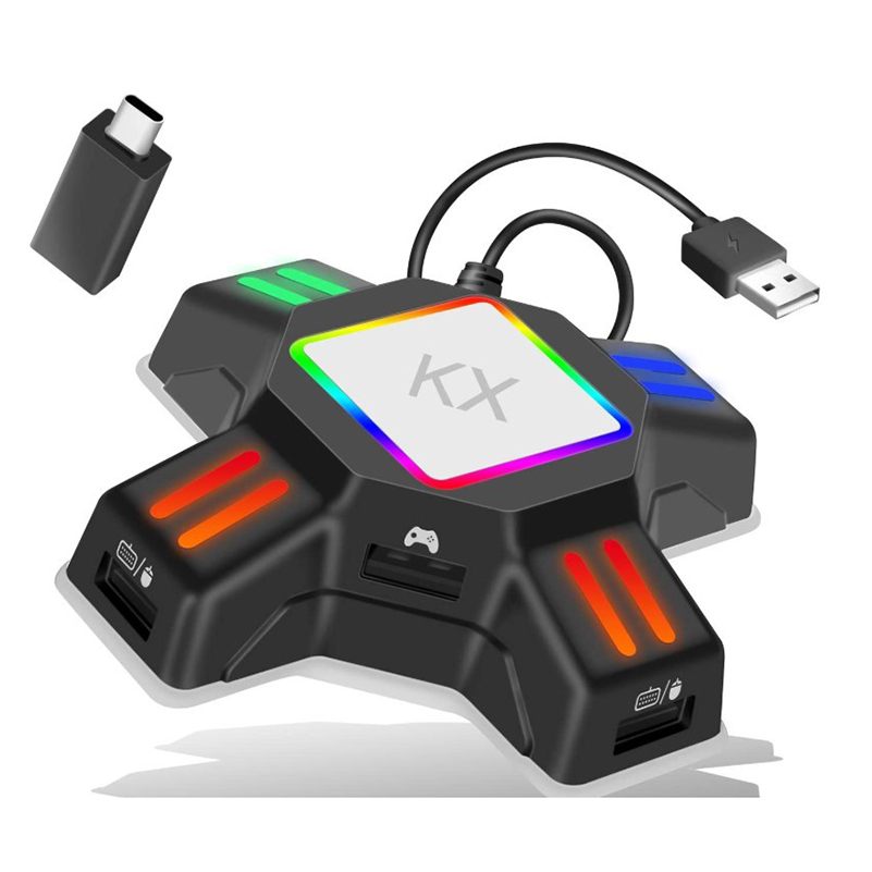 KX Adapter for PS4 Controller  - Gaming Keyboard And Mouse For Xbox review and price