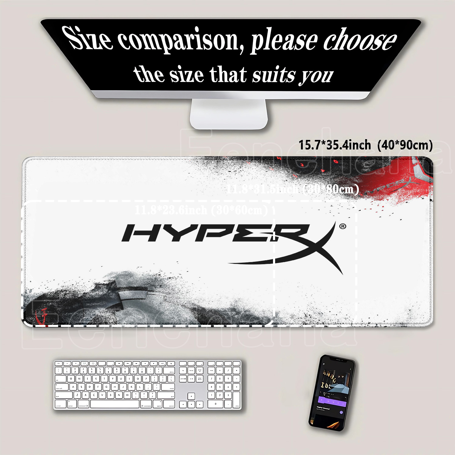 H-HyperX Mouse Pad Laptop Cool - Gaming Keyboard Hyperx review and price