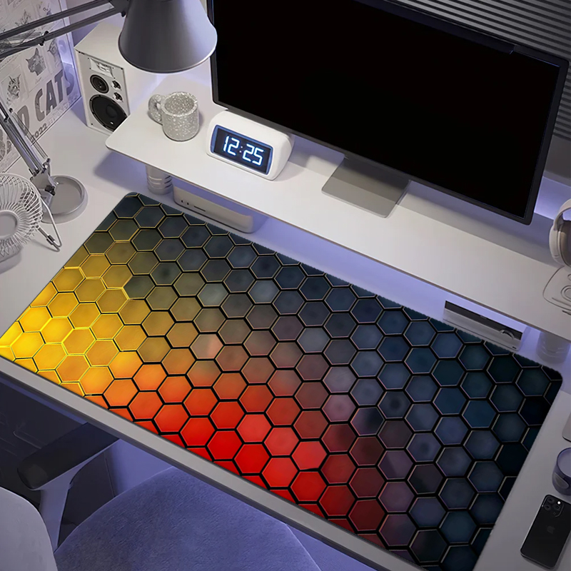 Honeycomb Series Mouse Pad Lar - Gaming Keyboard And Mouse review and price