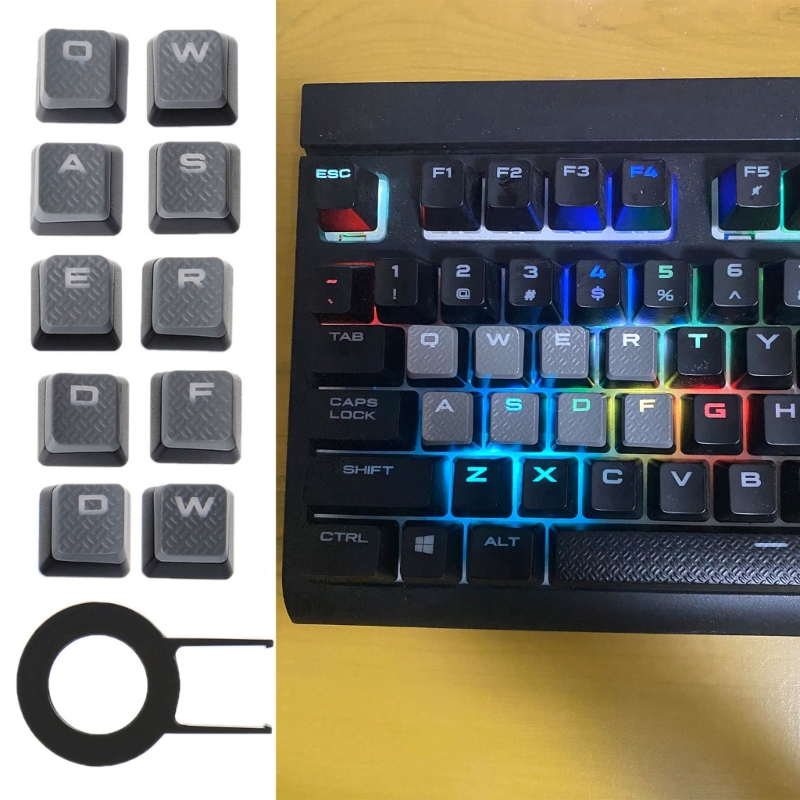 10 Keys Backlit Keycaps Non-sl - Gaming Keyboard Non Mechanical review and price