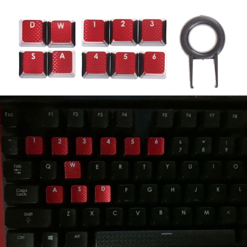 10 Keys Backlit Keycaps Non-sl - Gaming Keyboard Non Mechanical review and price