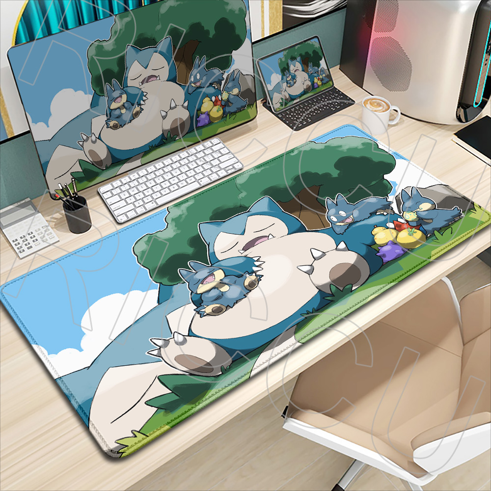 HD Printing Mouse Pad Pokemon  - Gaming Keyboard Typewriter review and price