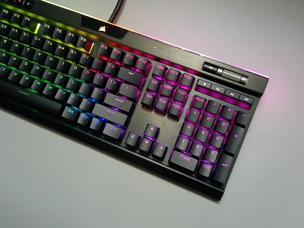 Corsair PBT Transparent Keycap - Gaming Keyboard Corsair review and price