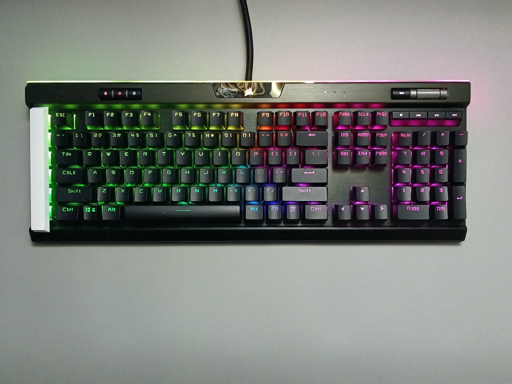 Corsair PBT Transparent Keycap - Gaming Keyboard Corsair review and price
