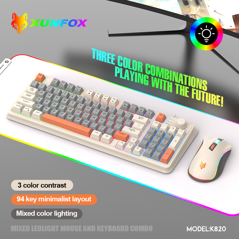 K820 USB Wired Game Keyboard M - Gaming Keyboard And Mouse For Xbox review and price