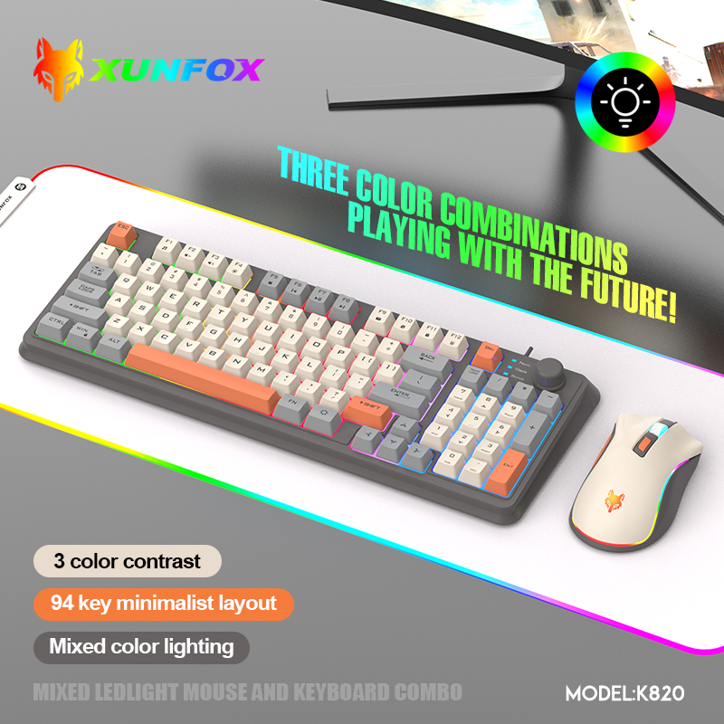 K820 USB Wired Game Keyboard M - Gaming Keyboard And Mouse For Xbox review and price