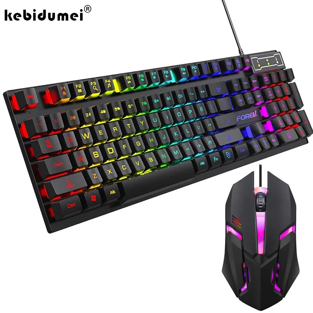 Kebidumei 104 key Backlit Mech - Gaming Keyboard And Mouse For Xbox review and price