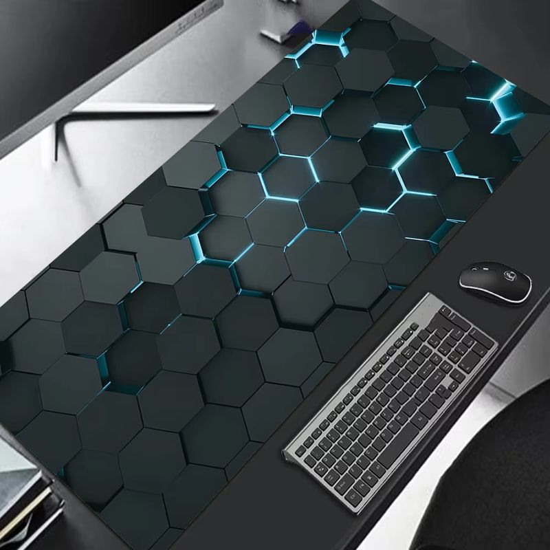 VIKAMA Black Neon Broken Rock  - Gaming Keyboard Typewriter review and price