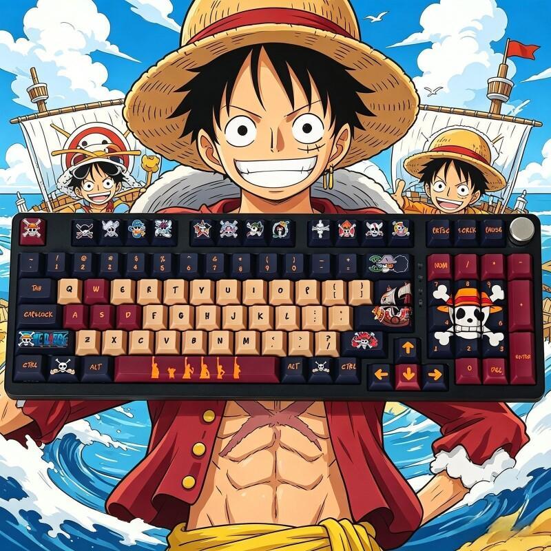 BANDAI One Piece Monkey D. Luf - Gaming Keyboard He review and price